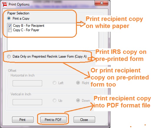 Where can you print 1099 forms?
