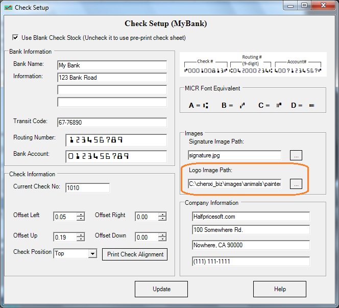 Free check printing software download