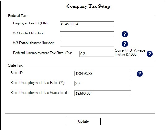 Maine payroll company setup