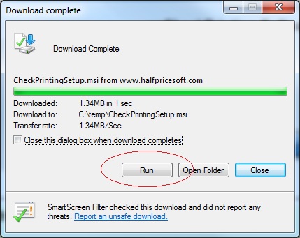 Download check printer   latest version