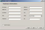 ezPaycheck Payroll Software: new employee screenshot