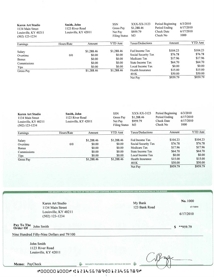 Free Computer Program Business Payroll