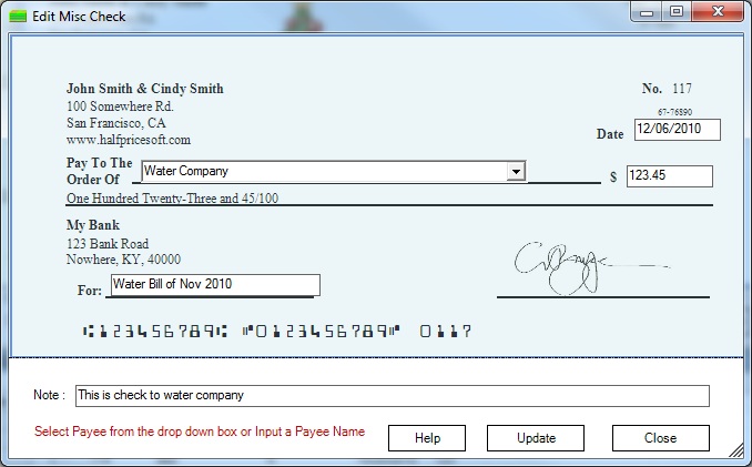check routing number font. Add/Edit check