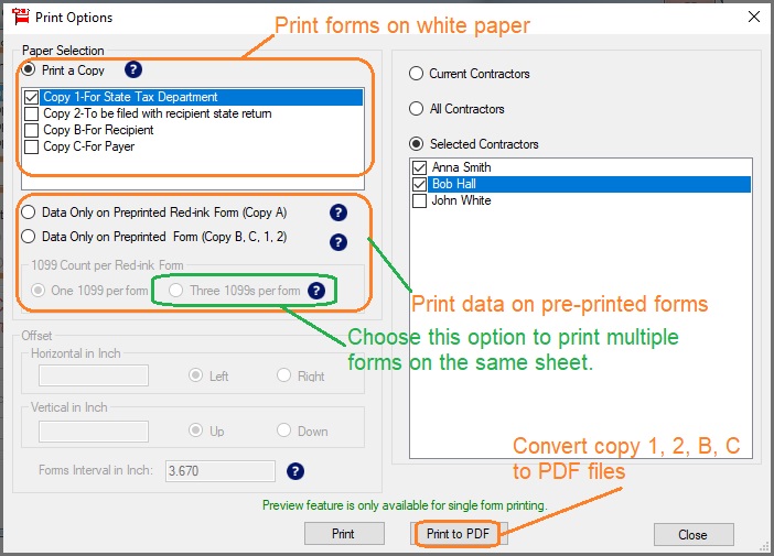 convert 1099 forms to PDF file