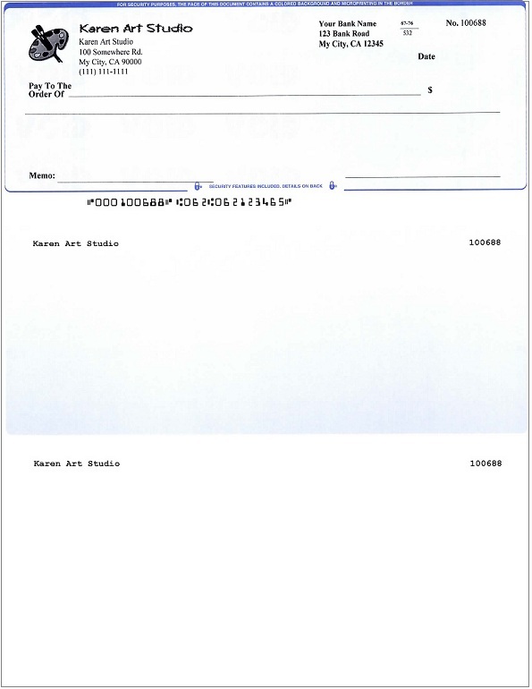 EzCheckPrinting Makes It Even Easier To Print QuickBooks MICR Check 