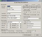 business check setup screenshot of check printing software