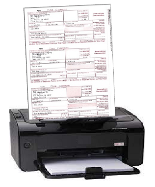 fill in data on 1099-nec red forms