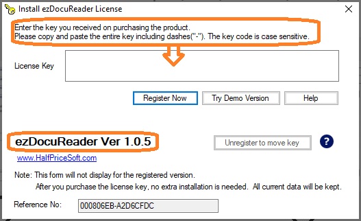 input key code