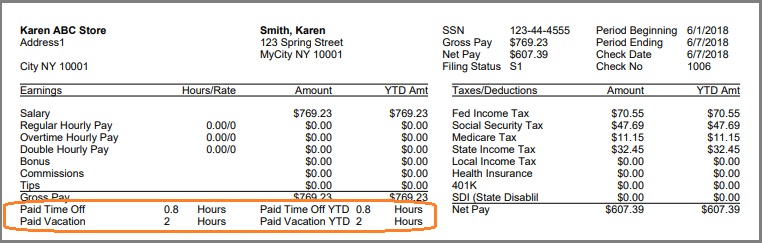 rename PTO plan