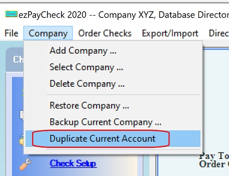 duplicate account