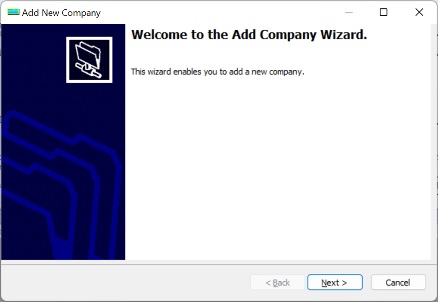 add company wizard
