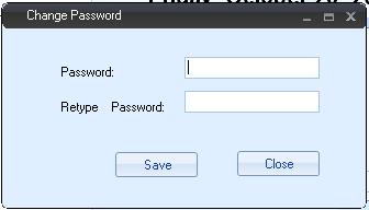 Timesheet employee change password