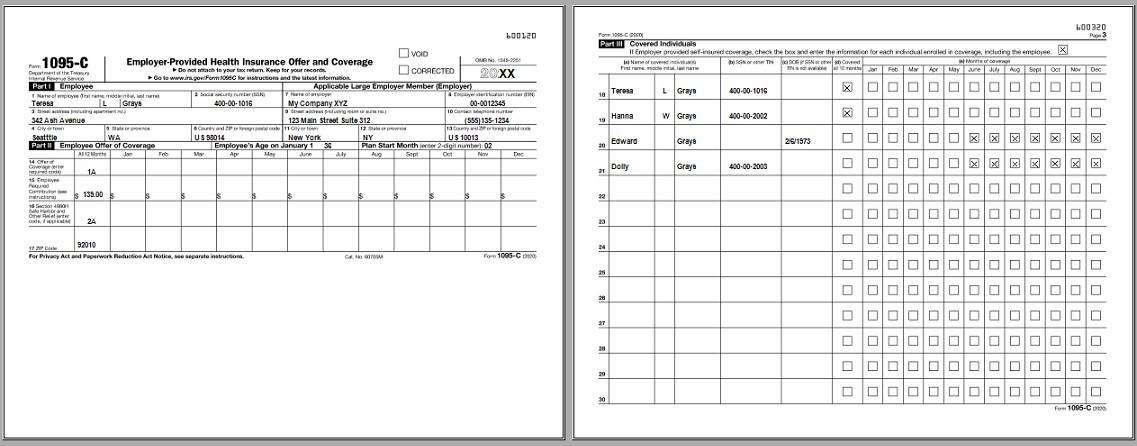 1095C forms