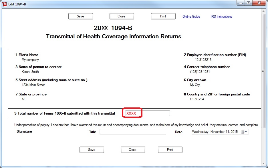 print 1094-b form