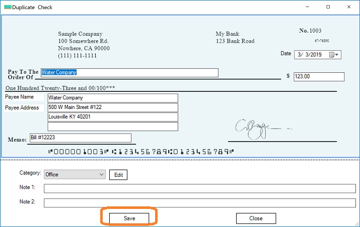 save the duplicated check 