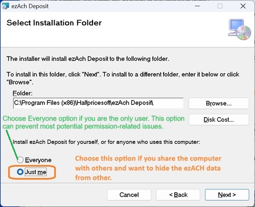 download ezACH tax calculator