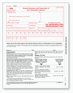 For most us individual tax payers, your 2019 federal income tax forms were due on july 15. Printable 1096 Form 2019 - Free W2, W3, 1099-MISC, 1096 forms-- free Offer from ...
