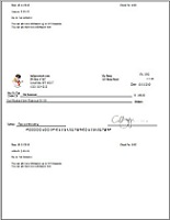 check-in-middle business check with stubs printed by ezCheckPrinting software