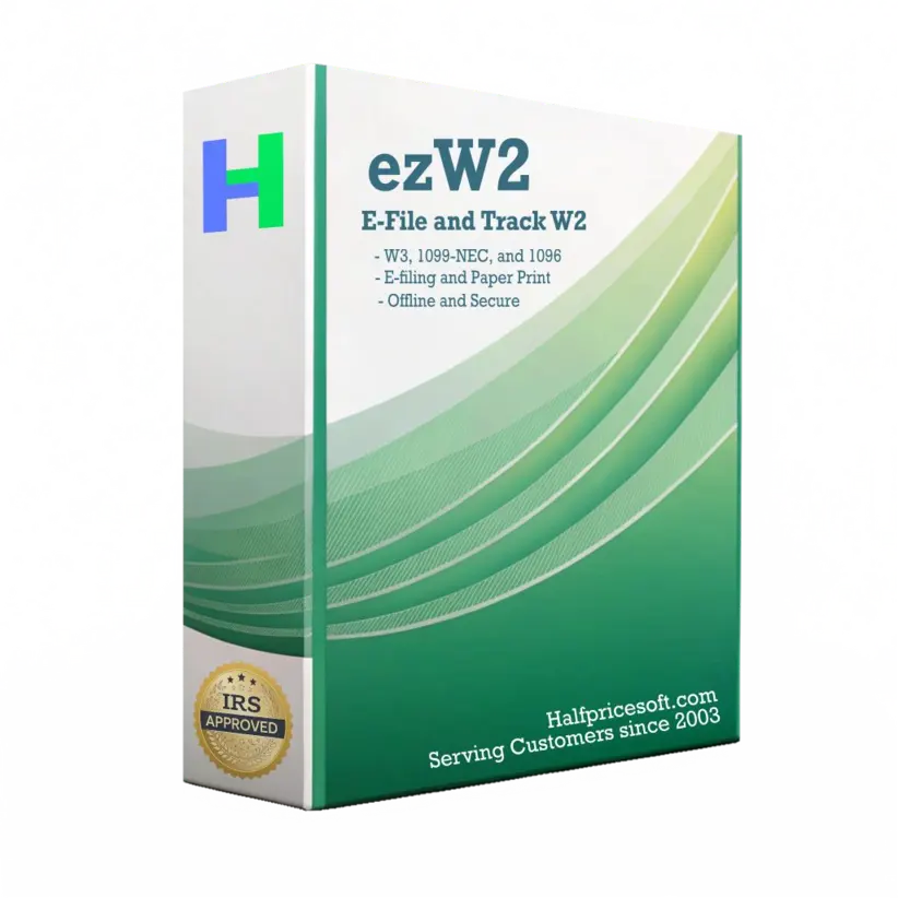 w2 1099 prepare and printing software