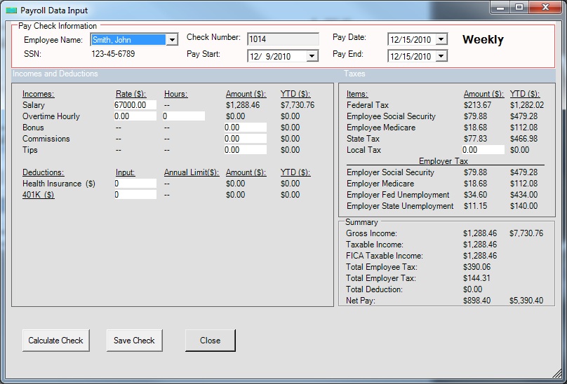 payroll software for small business free download