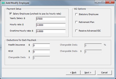 payroll company setup