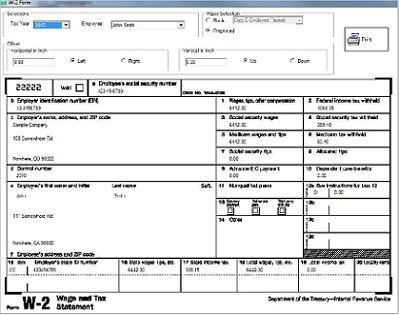 payroll tx software add w2