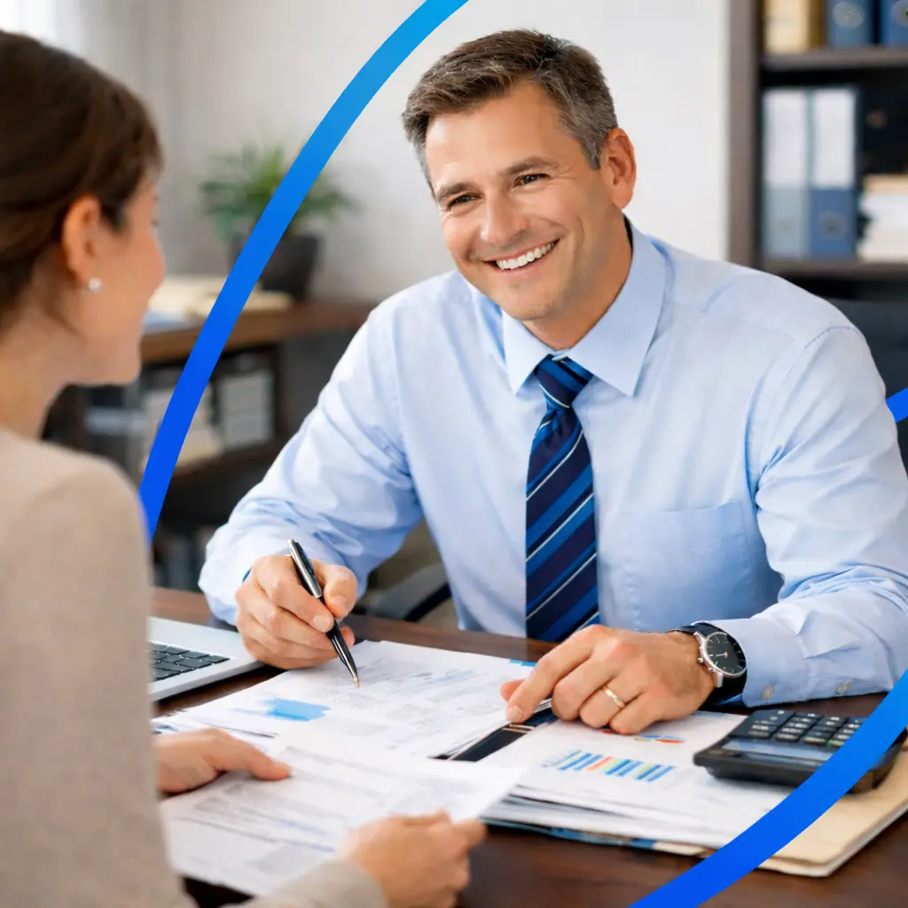 A team using payroll software