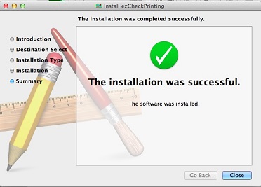 install mac check writer complete