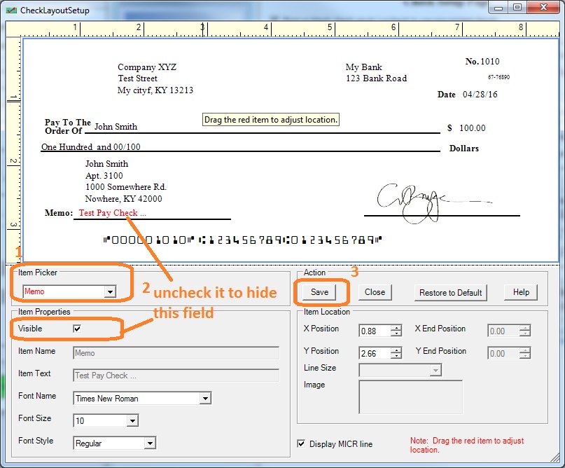 Payroll Software: How To Add, Edit and Customize Paycheck MEMO