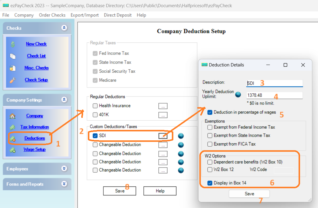 how to CA SDI