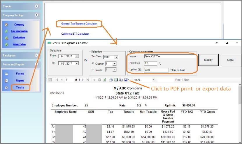 payroll tools