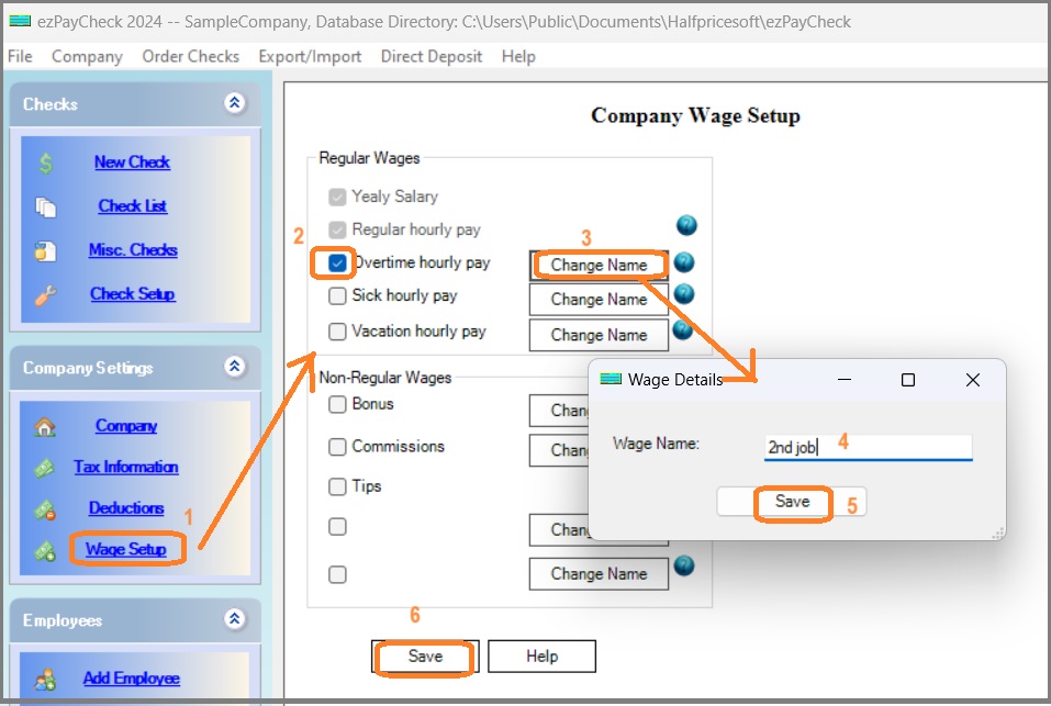 add an employee paid by yearly salary