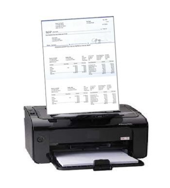 print QuickBooks Checks on blank stock with a laser printer