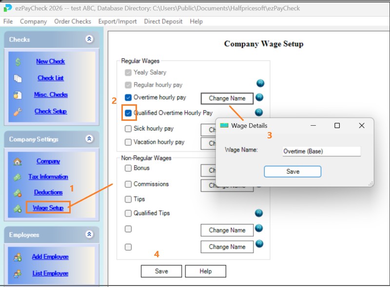 ezPaycheck wage guide
