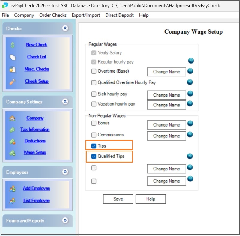 ezPaycheck wage guide