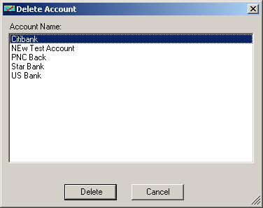 Select Account