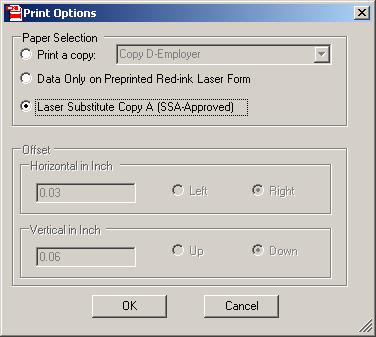 Print W2 Copy