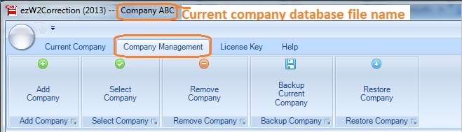 w2c software account management